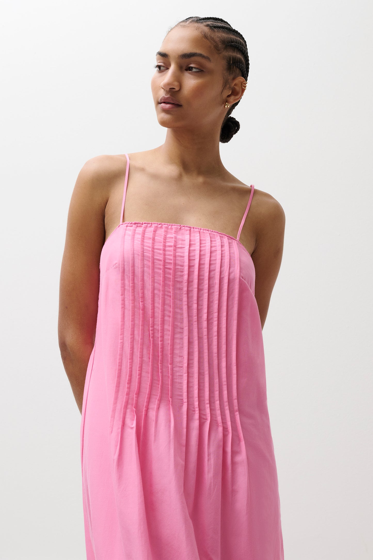 Victoria Midi Dress - Azalea