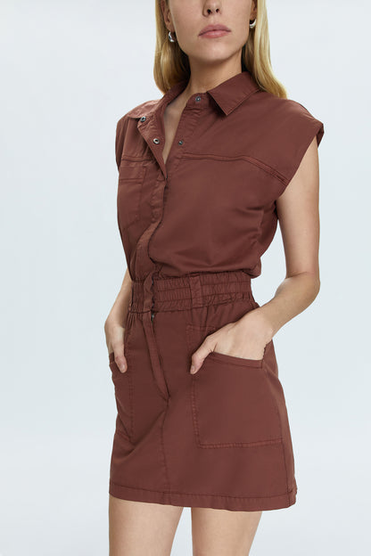Rosie Mini Dress - Praline