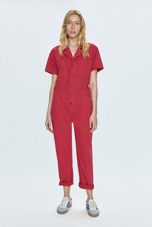 Grover Jumpsuit - Rouge
