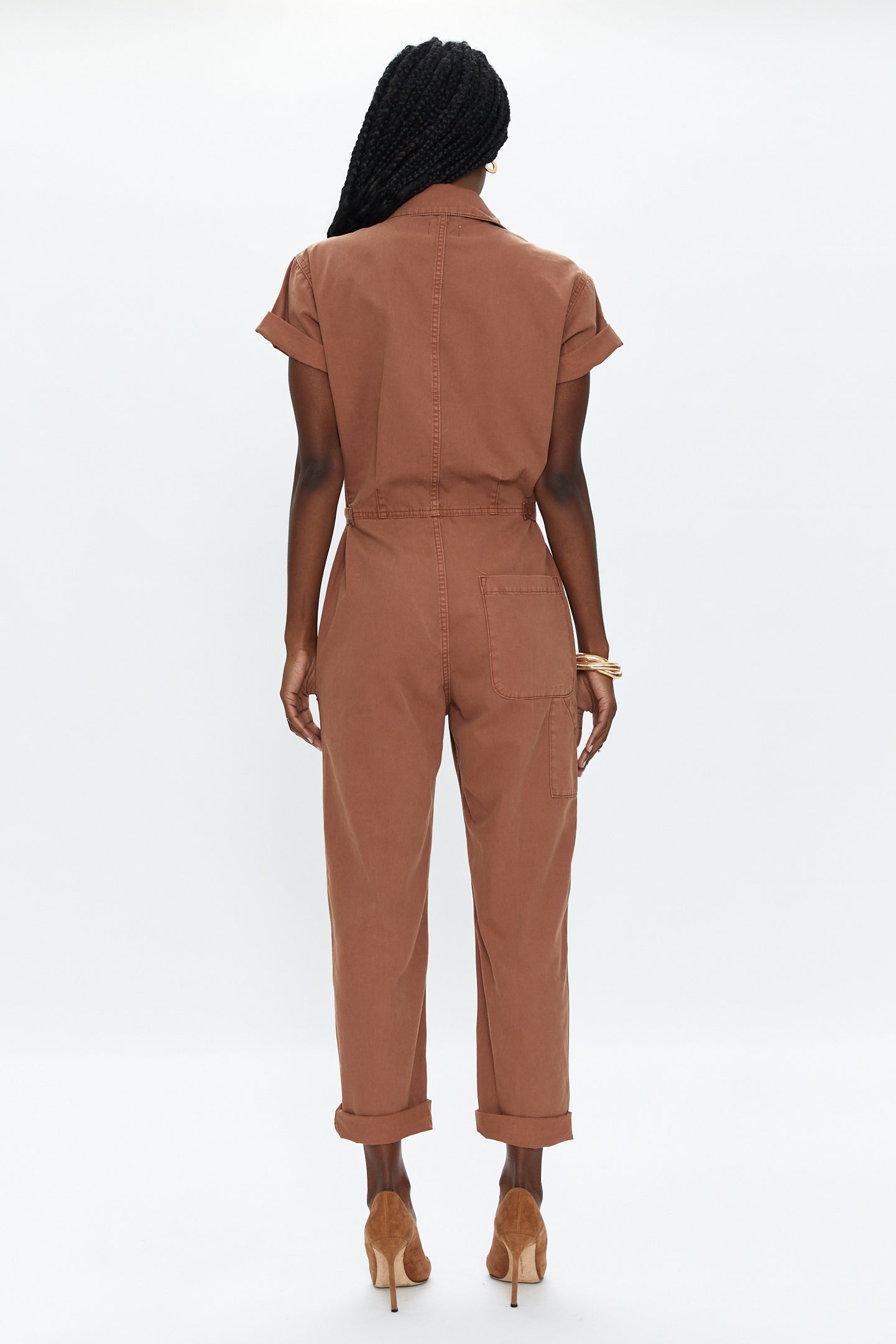 Grover Short Sleeve Field Suit - Cinnamon