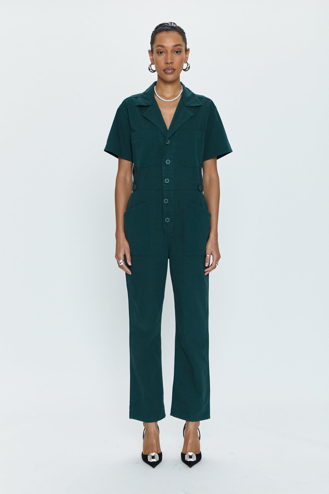 Grover Short Sleeve Field Suit - Pine