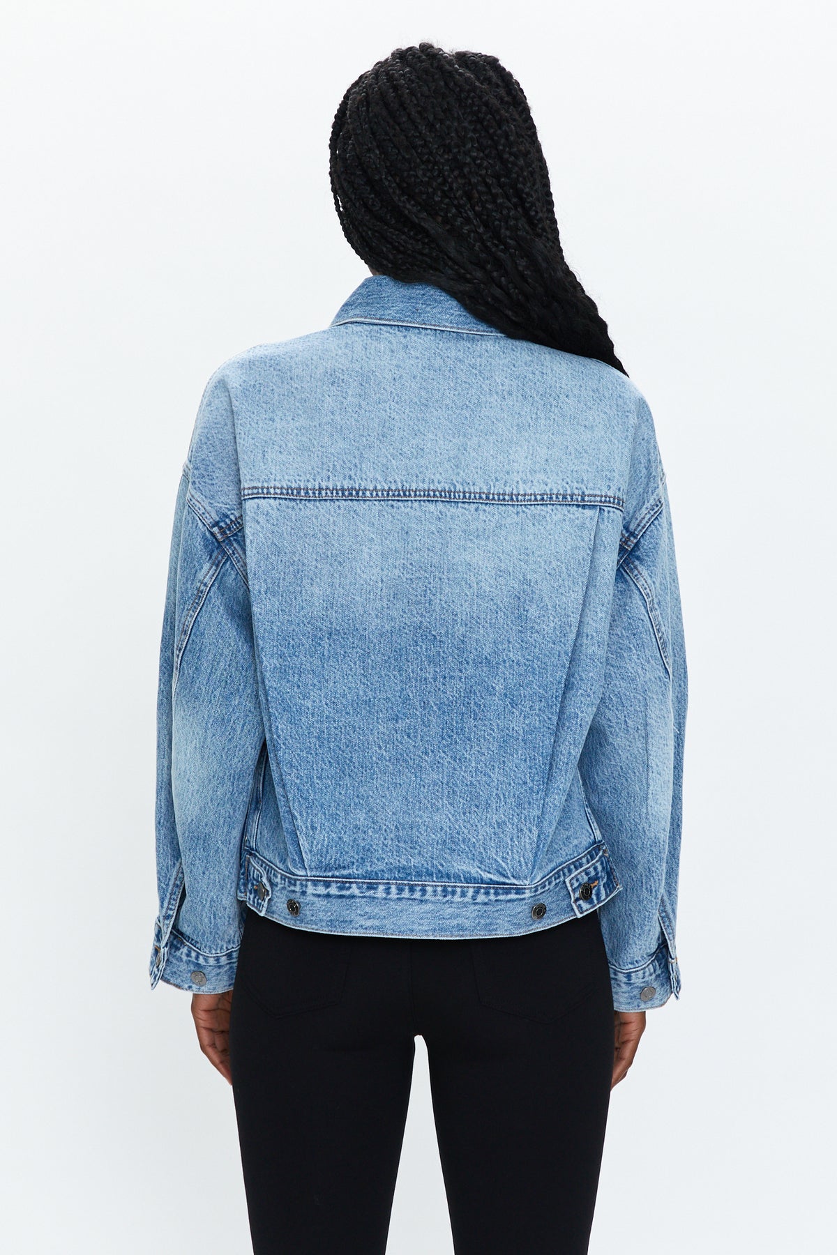 Margot Oversized Denim Jacket - Dover