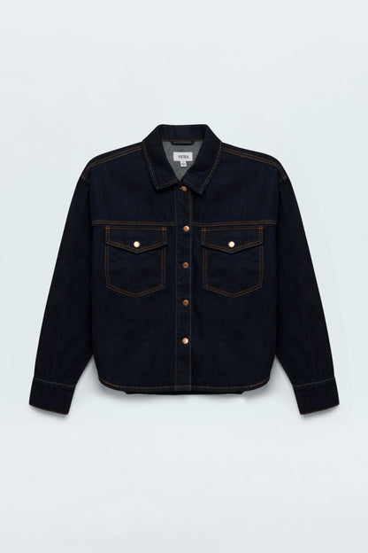 Mandy Denim Shacket - Countdown