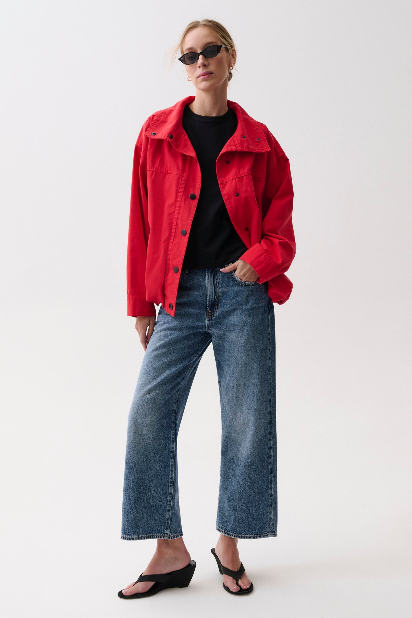 Liberty Funnel Neck Jacket - Negroni