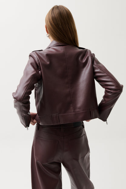 Bex Shrunken Jacket - Cabernet