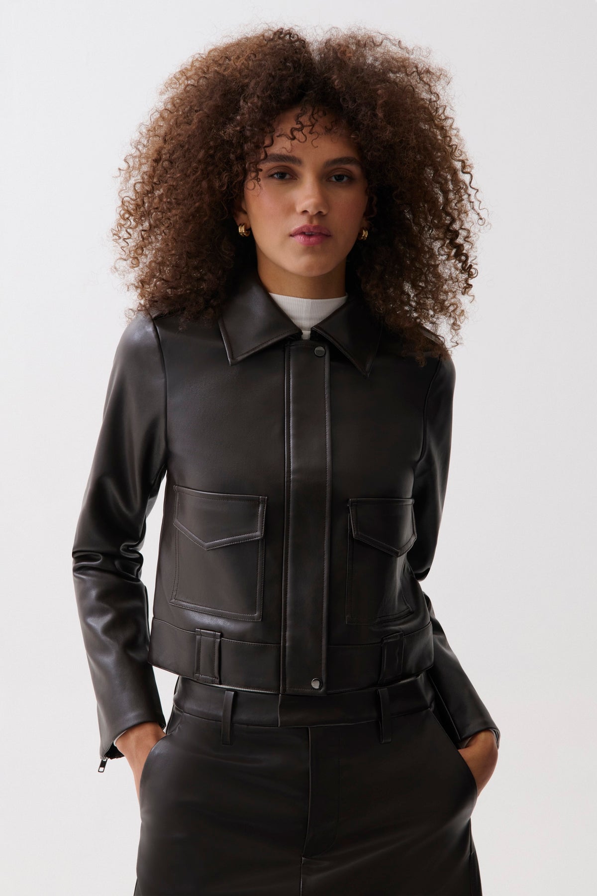Bex Shrunken Jacket - French Roast