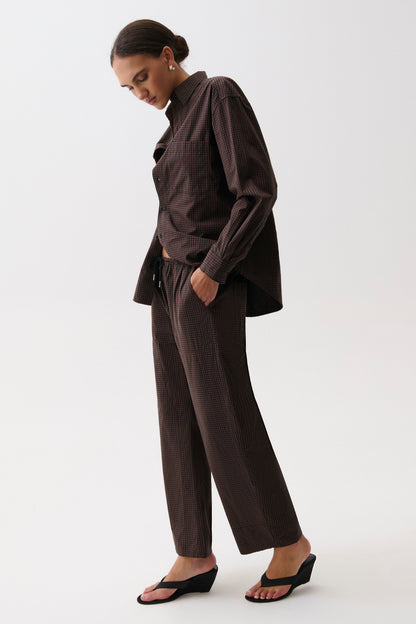 Theo Drawstring Pant - Hot Toddy