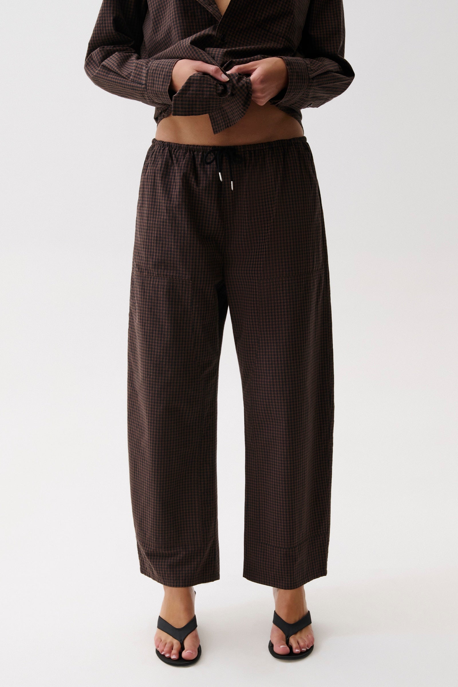 Theo Drawstring Pant - Hot Toddy – Pistola Denim