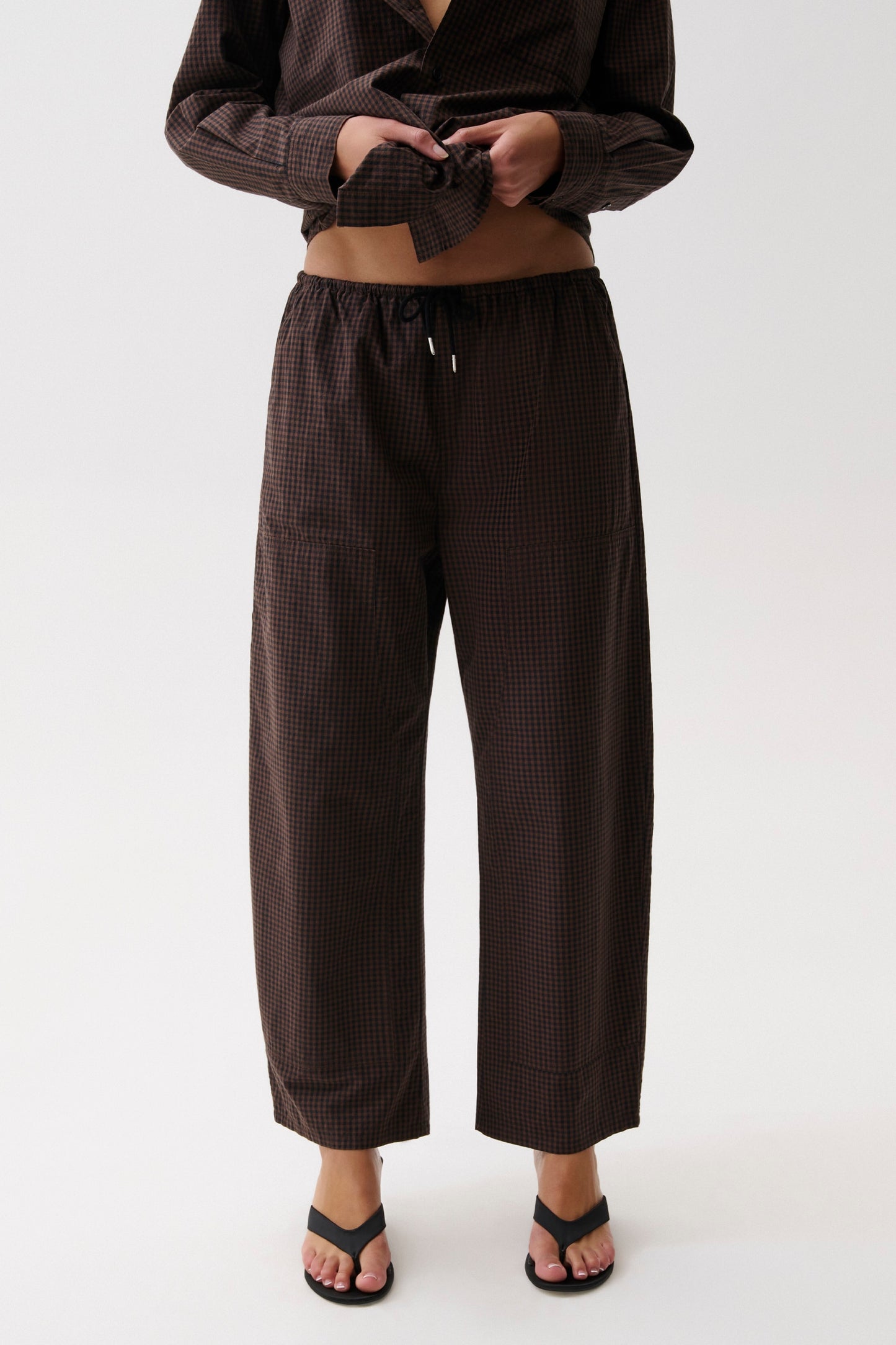 Theo Drawstring Pant - Hot Toddy