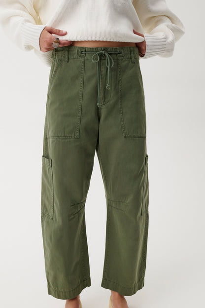 Sabrina Curved Utility Pants - Meadow