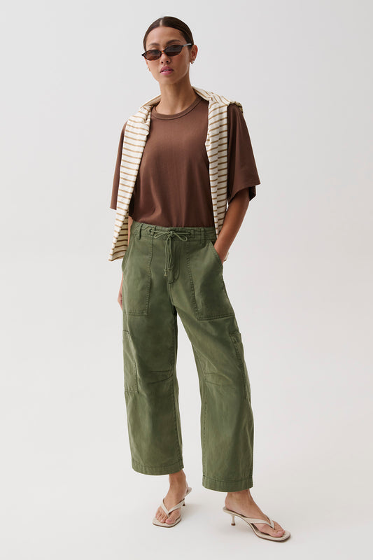 PETITE Sabrina Curved Utility Pants - Meadow