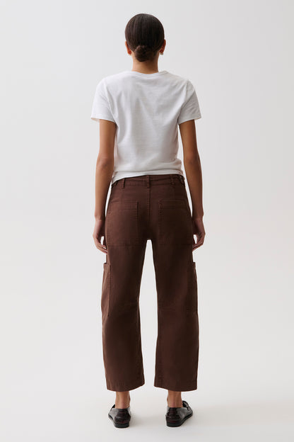 Sabrina Curved Utility Pants - Lindt