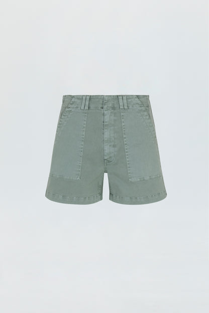 Marissa High Rise Utility Short - Bluff