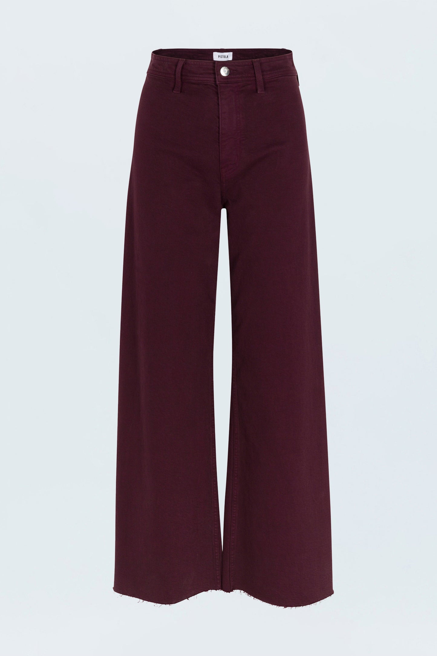 Penny High Rise Wide Leg Jean - Claret