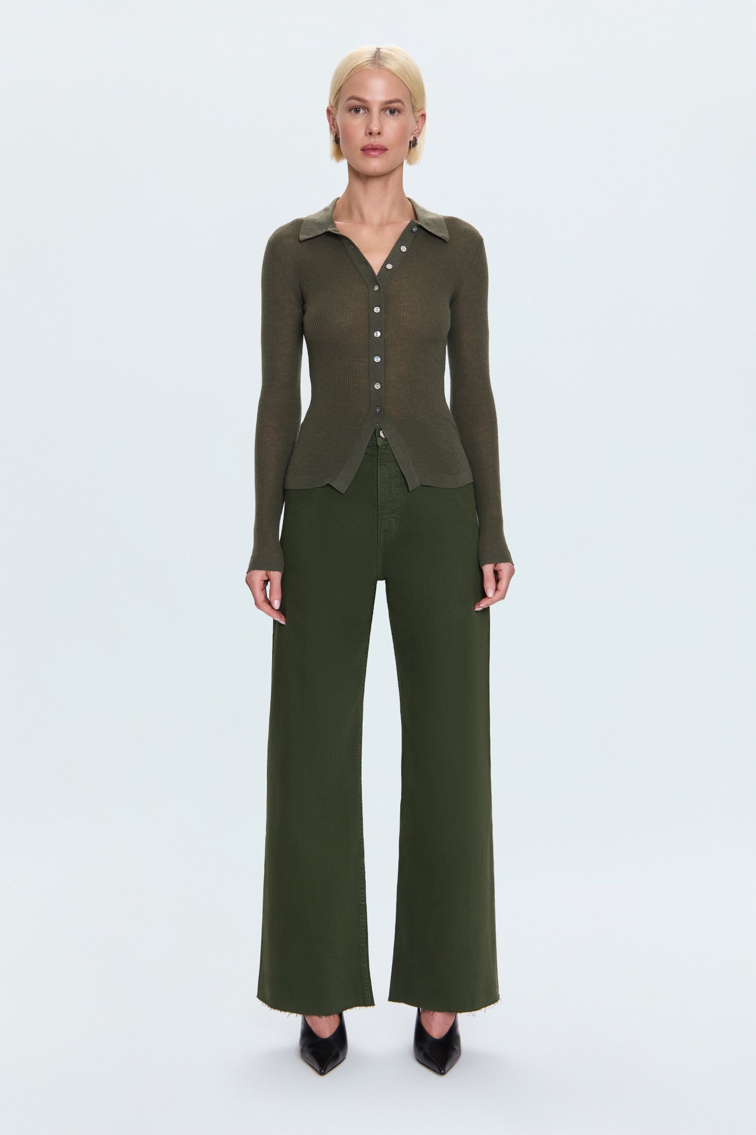 Pistola Penny High Rise Wide Leg Jean - Laurel high rise wide leg jeans