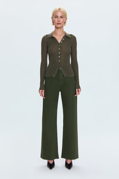Penny High Rise Wide Leg Jean - Laurel