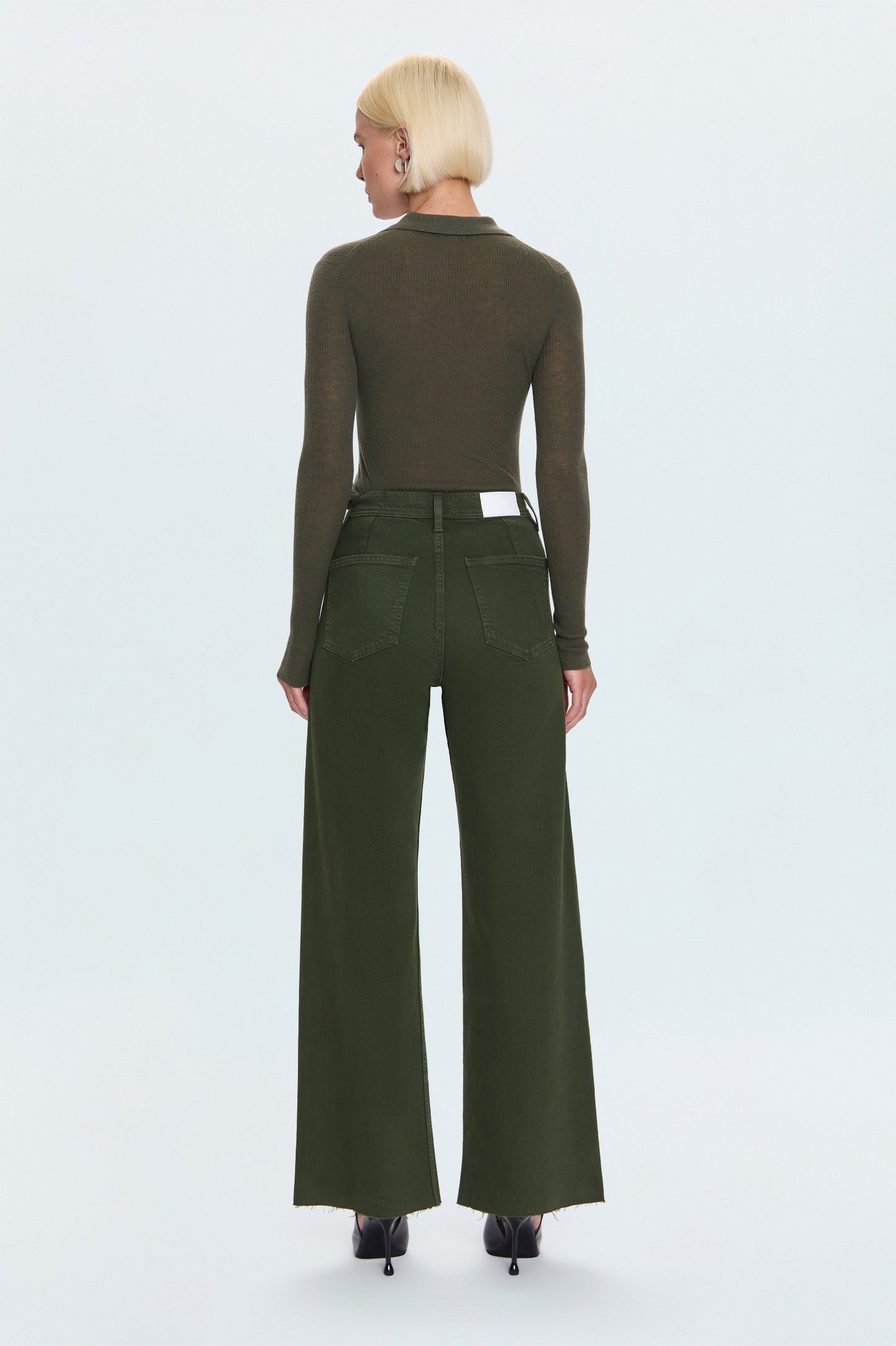 Penny High Rise Wide Leg Jean - Laurel