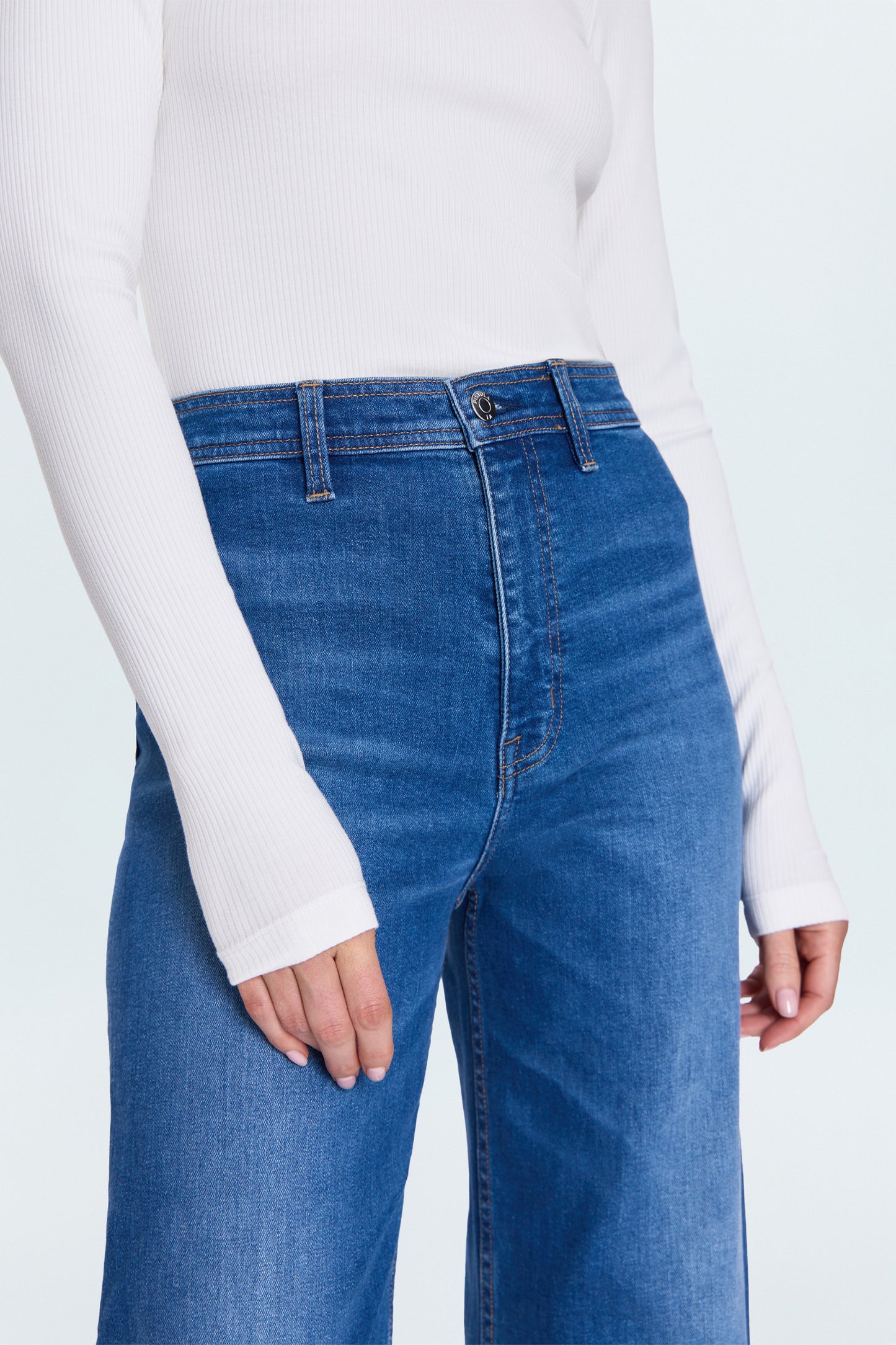 Penny High Rise Wide Leg - Rooftop