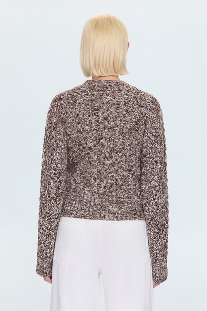 Quinn Sweater - Chocolate Marl