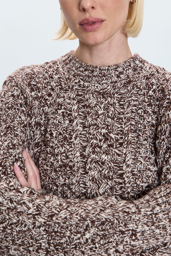 Quinn Sweater - Chocolate Marl