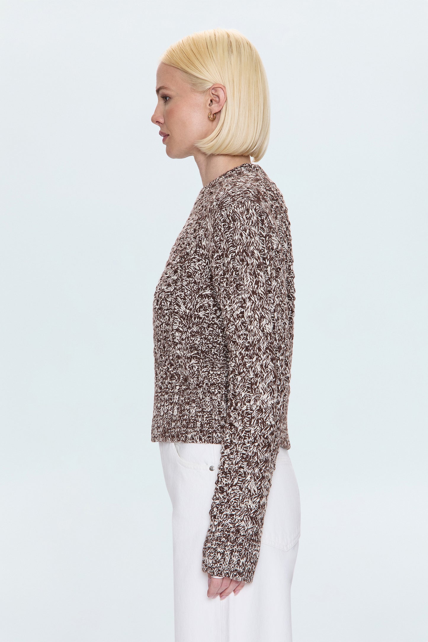 Quinn Sweater - Chocolate Marl
