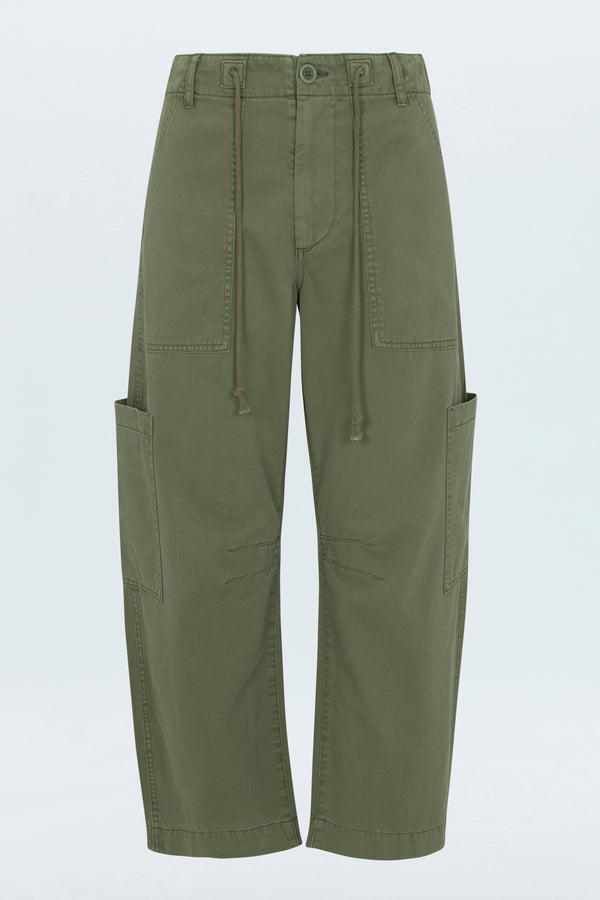 PETITE Sabrina Curved Utility Pants - Meadow