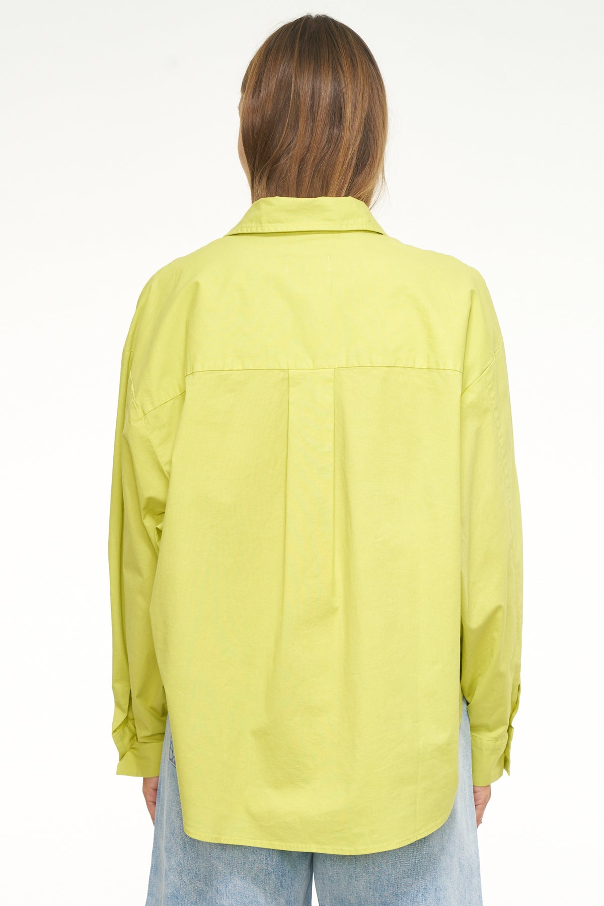 Sloane Oversized Button Down Shirt - Margarita