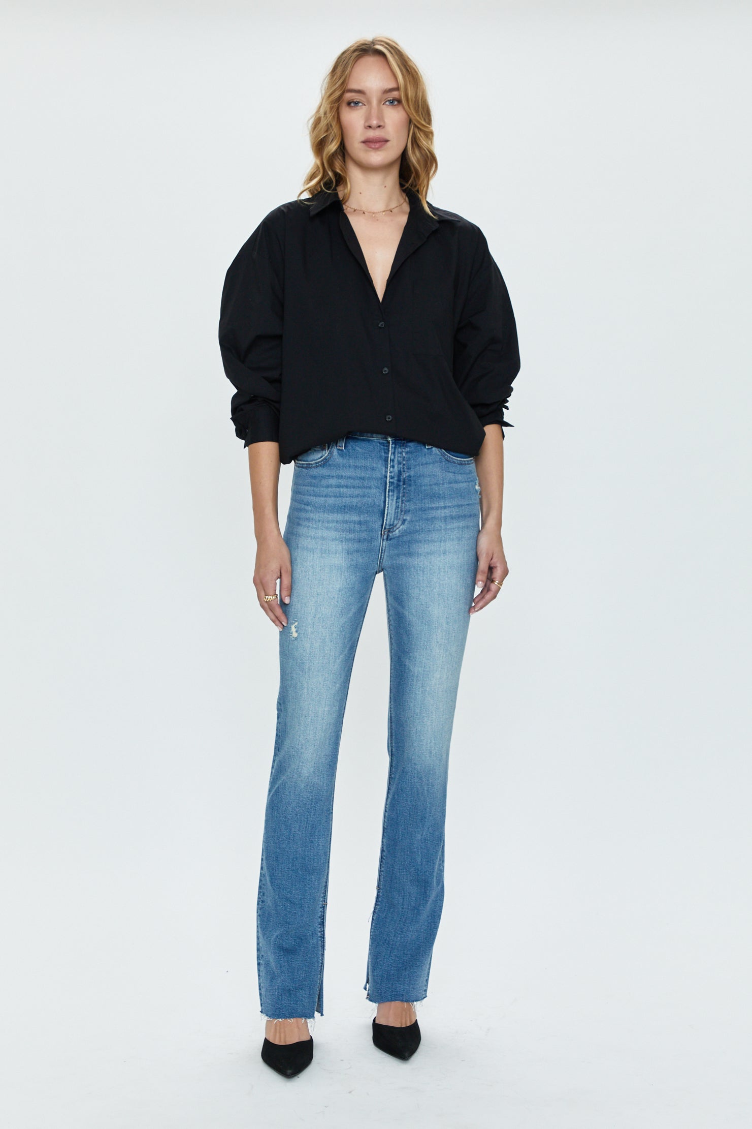 Colleen High Rise Slim Boot - Tower