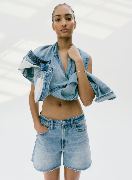 Kennedy Mid Rise Short - Escape