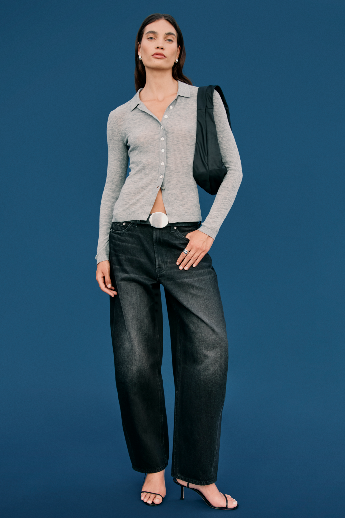 Sacha High Rise Relaxed Barrel - Spark