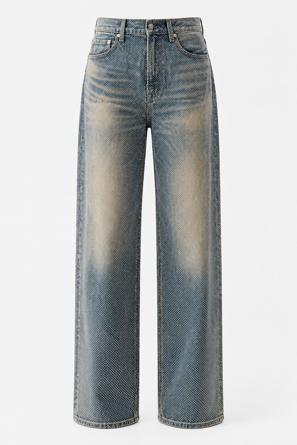 PETITE Wes High Rise Barrel - Moonbeam