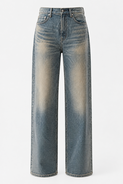 PETITE Wes High Rise Barrel - Moonbeam
