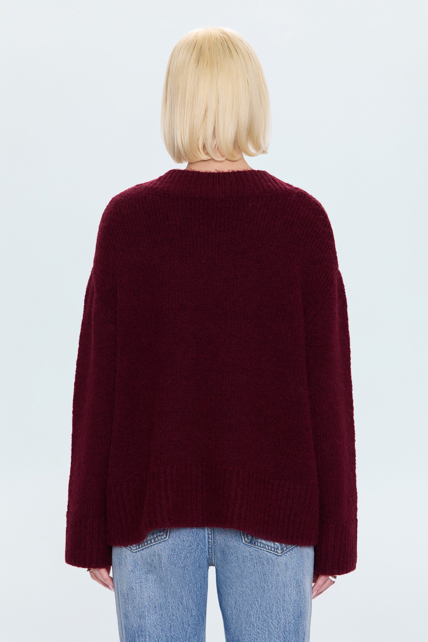 Talia Sweater - Claret