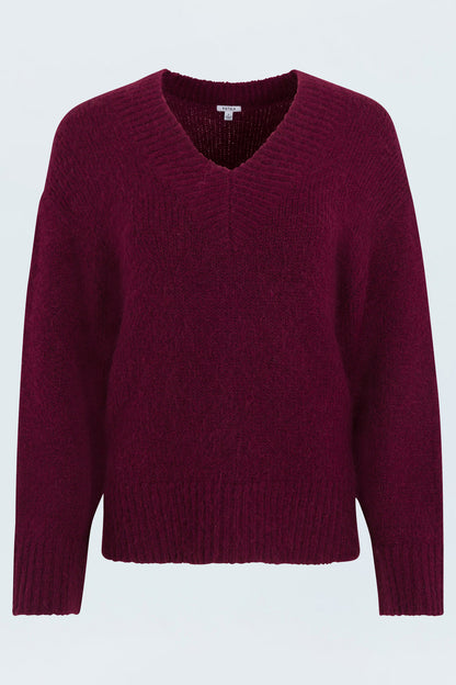 Talia Sweater - Claret