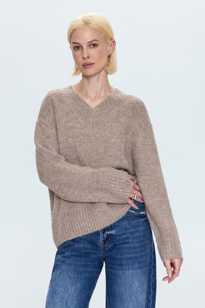 Talia Sweater - Taupe