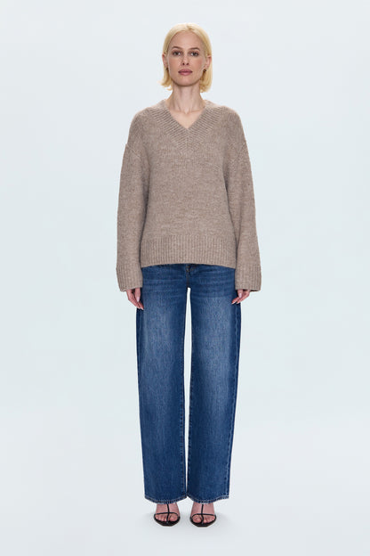 Talia Sweater - Taupe