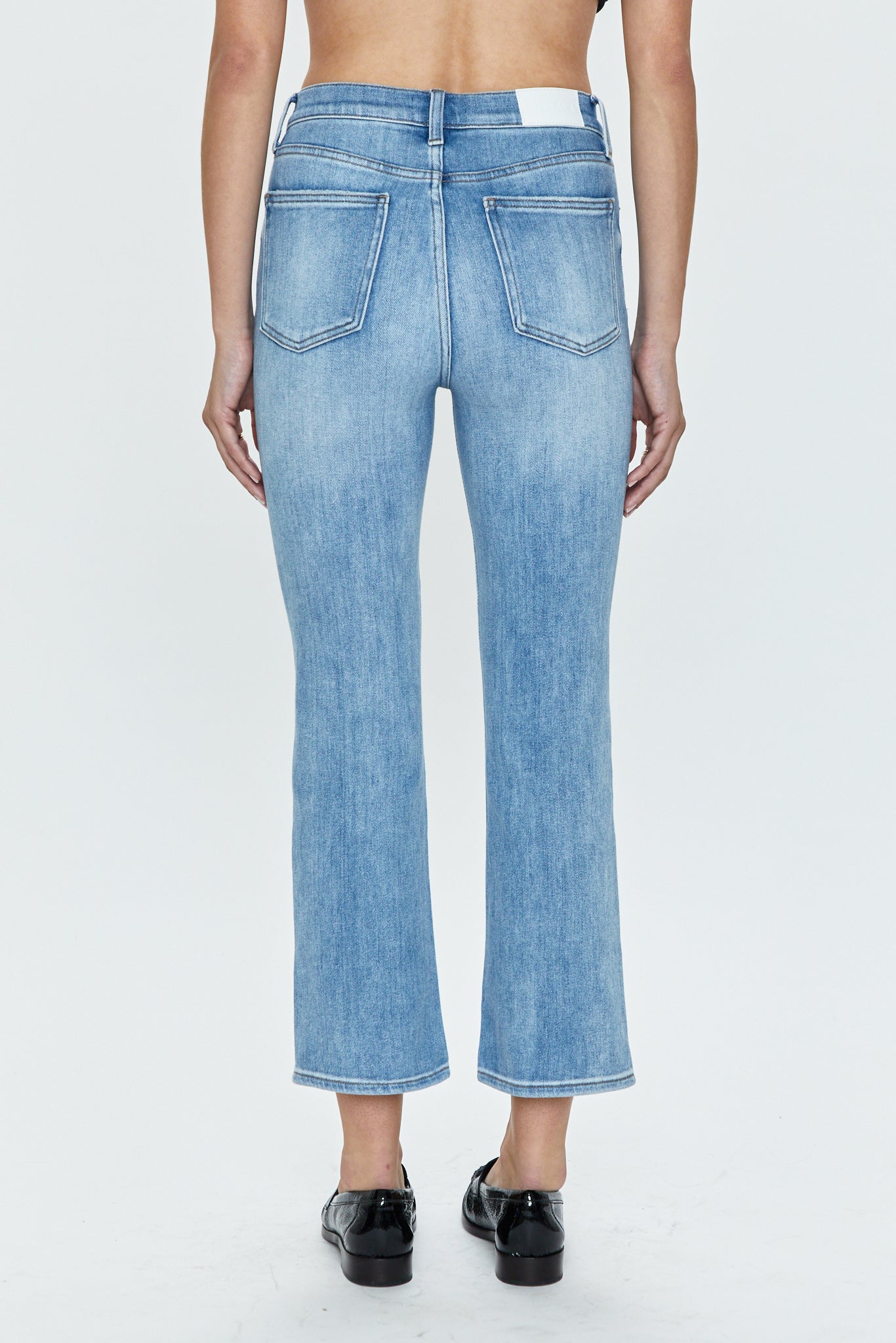 Lennon High Rise Crop Boot Jean - Mae