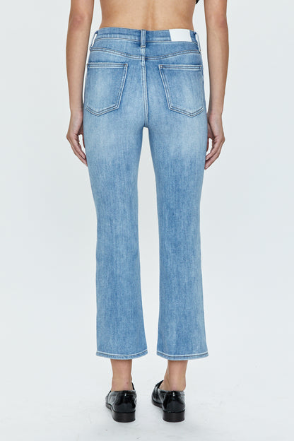 Lennon High Rise Crop Boot Jean - Mae