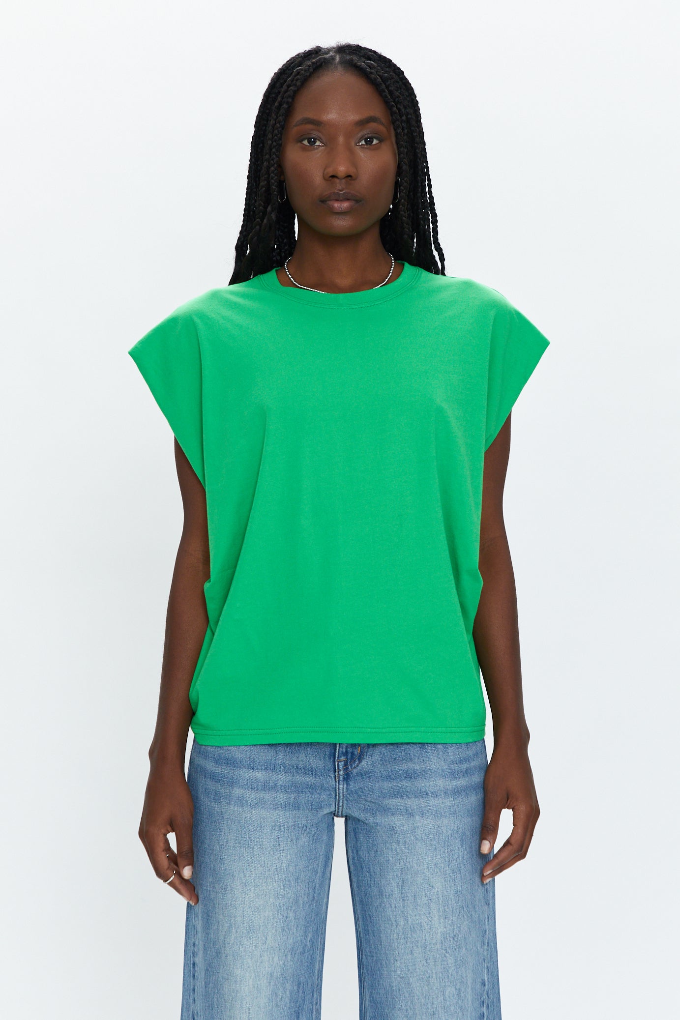 oversized muscle tee