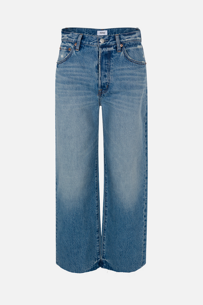 Pistola Tate Crop High Rise Bowed Wide Leg - Ablaze high rise wide leg jeans