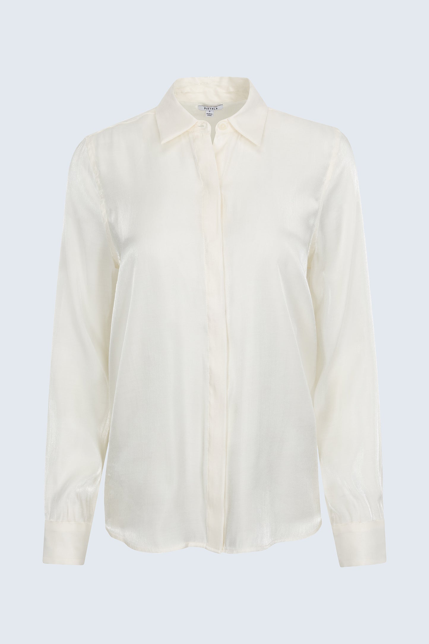 Tilda Long Sleeve Button Up - Ecru