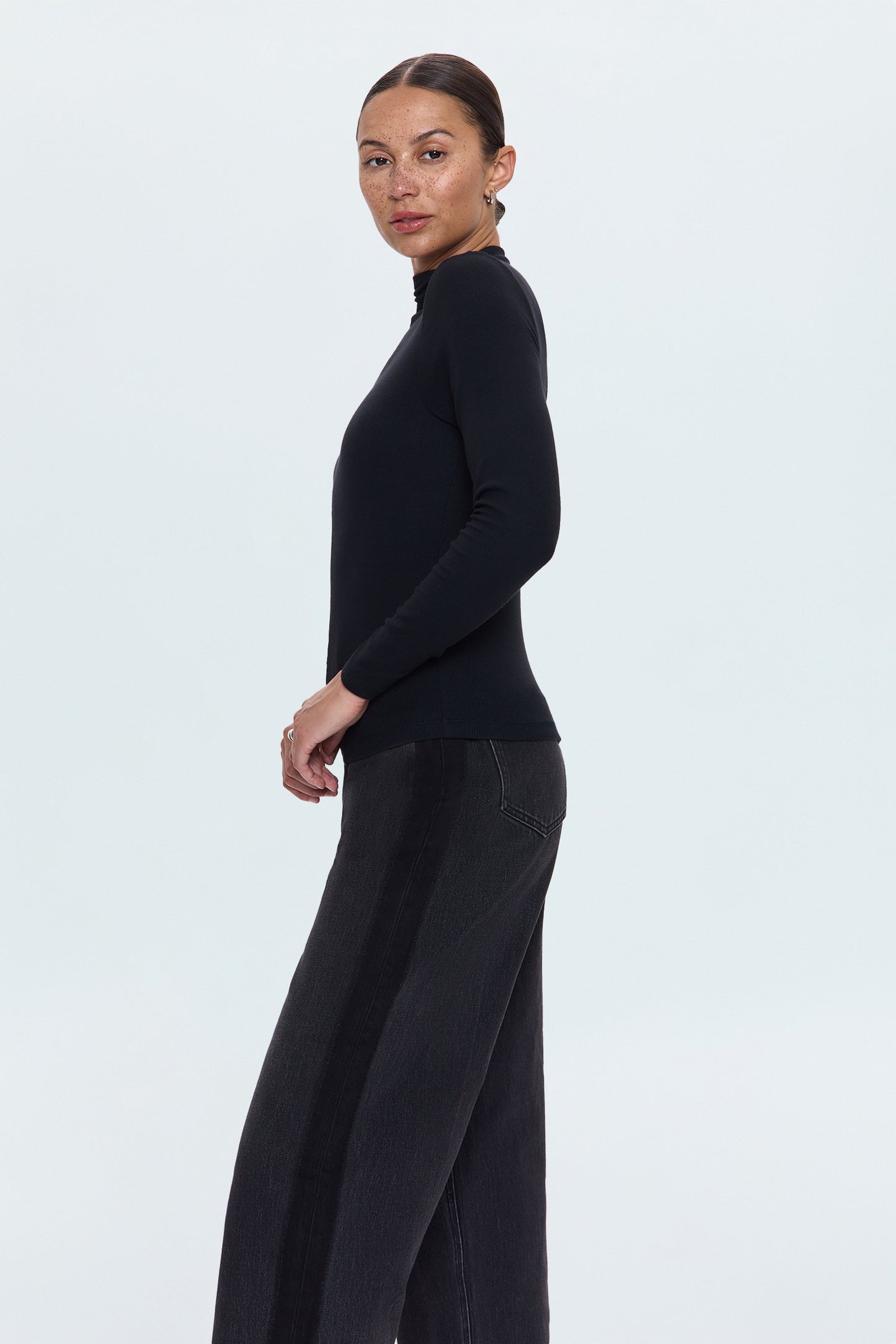 Wes High Rise Barrel Jean - Cinema