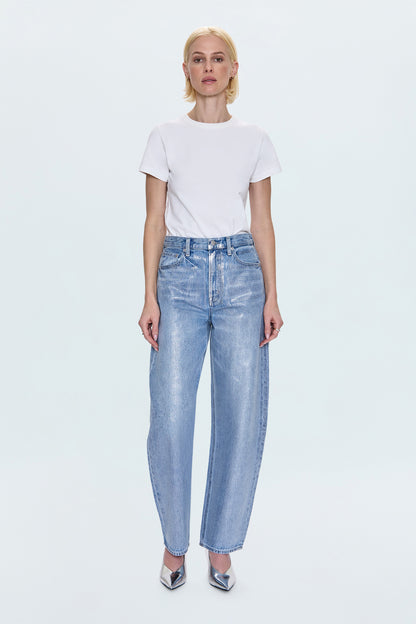 Wes High Rise Barrel Jean - Spellbound