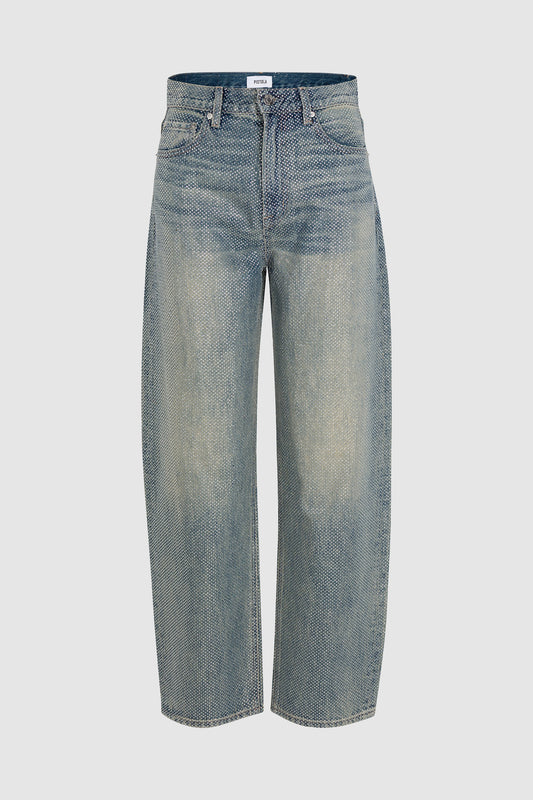 PETITE Wes High Rise Barrel - Moonbeam