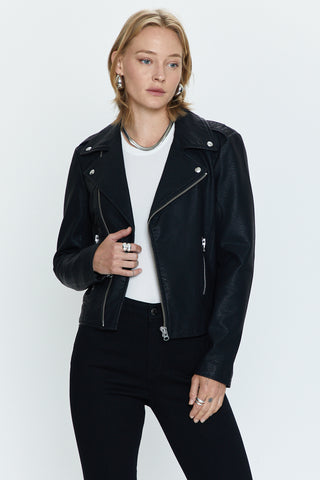 Nicolette Moto Jacket - Noir
