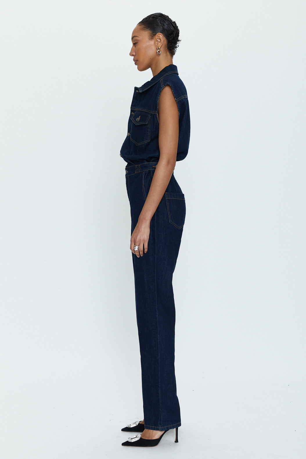 Brooks Sleeveless Jumpsuit  - Iggy