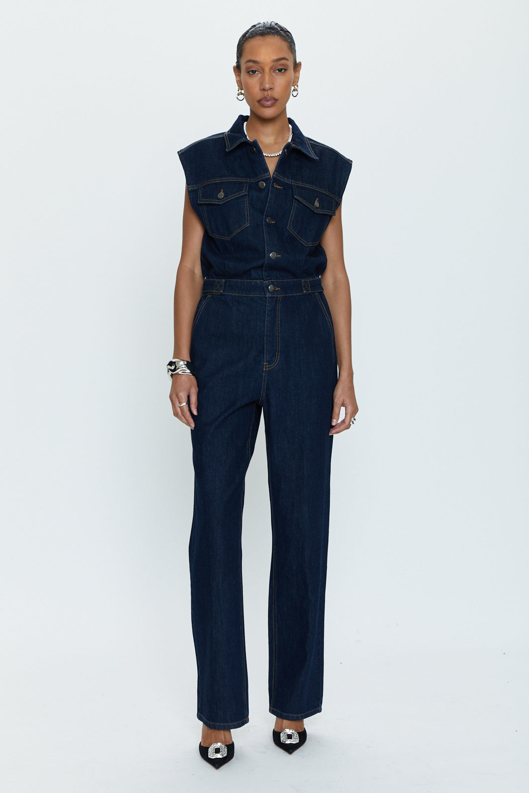 Brooks Sleeveless Jumpsuit  - Iggy