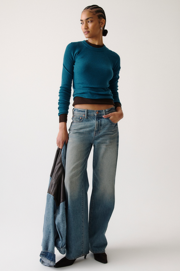 Harlowe Relaxed Baggy Jean - Great Falls