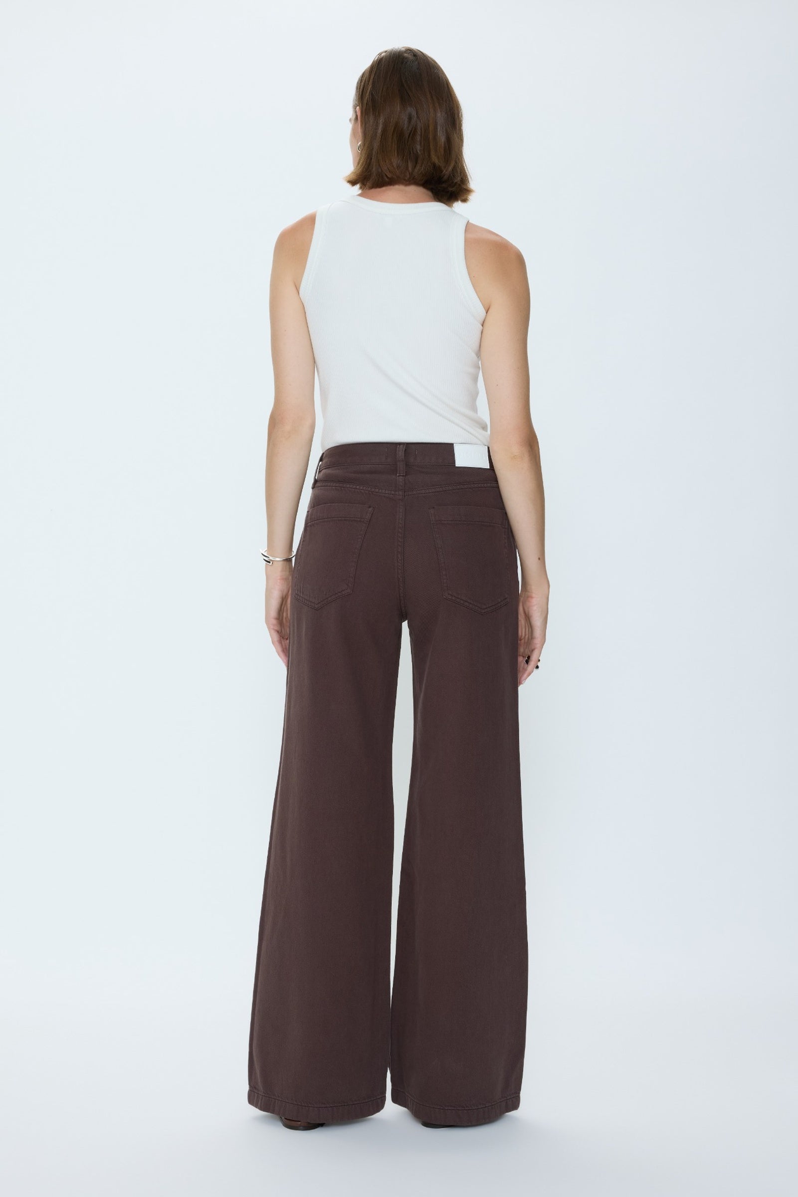 Jadyn Mid Rise Palazzo Jean - Bruna – Pistola Denim