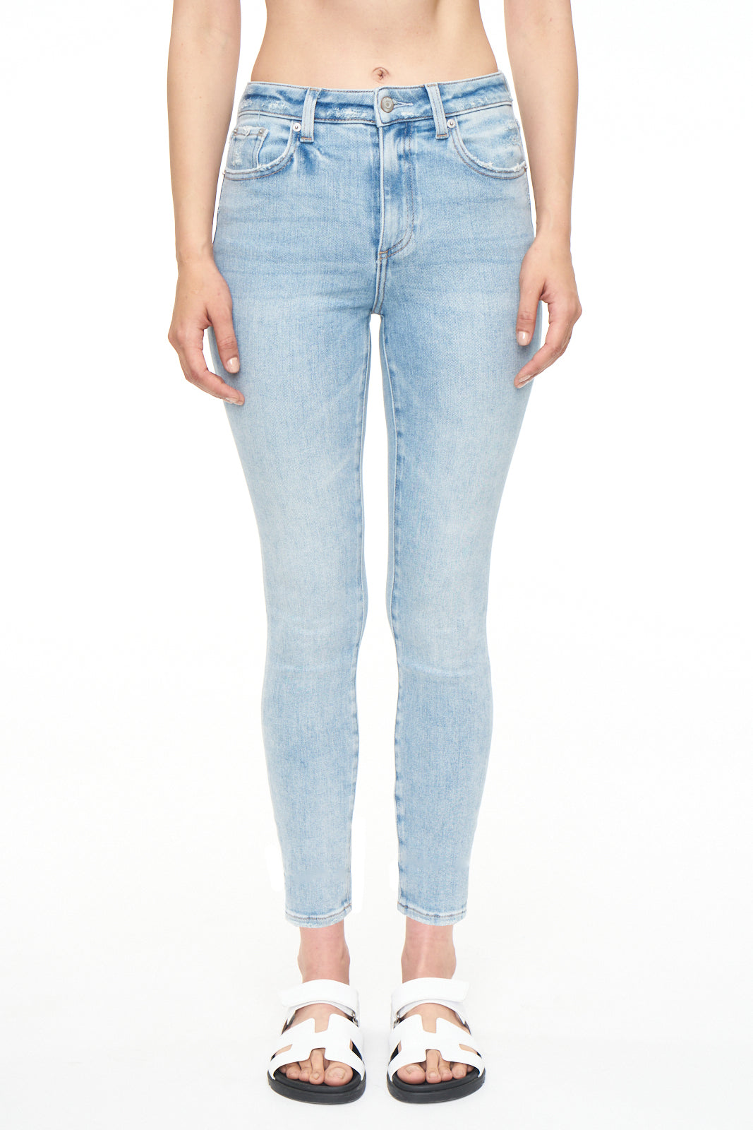 Aline High Rise Skinny - Raft